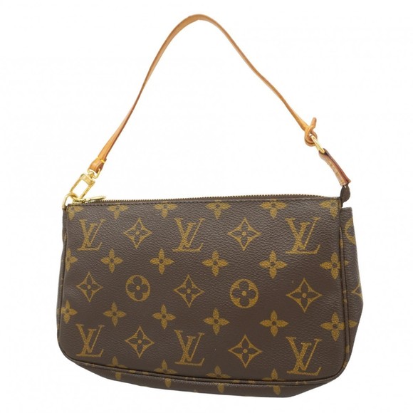Louis Vuitton Brown Pouch Accessoires Monogram - Picture 1 of 9